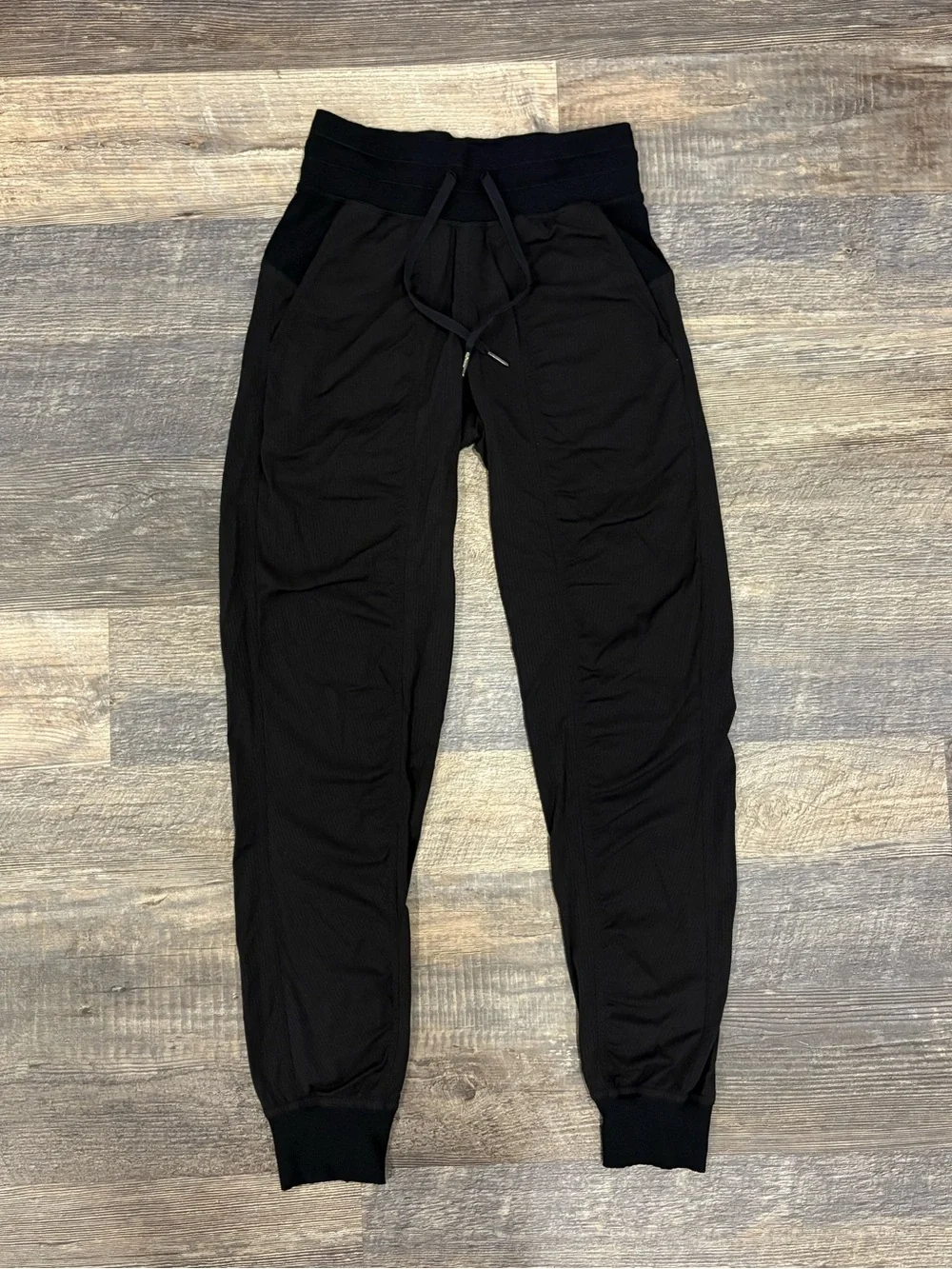 Lululemon Dance Studio Mid-Rise Jogger Full Length Black Size 2 LW5ETSG